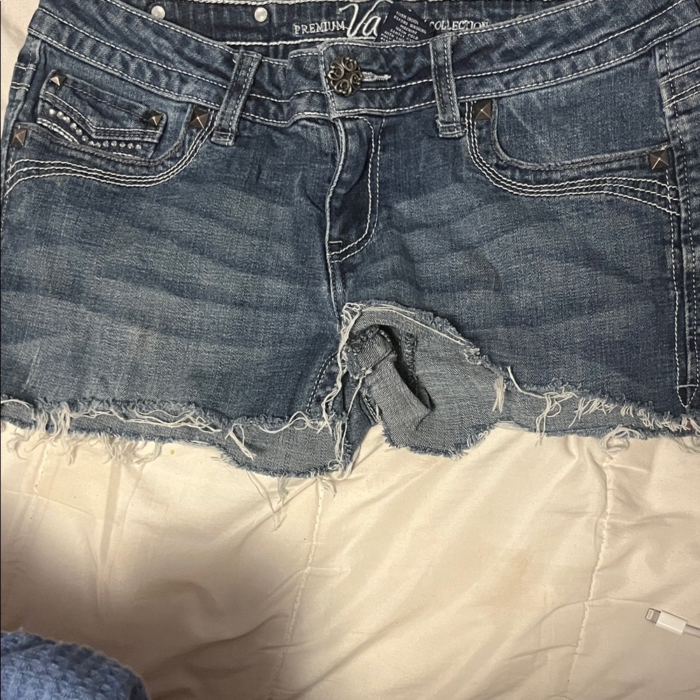 Vanity Blue Jean Shorts